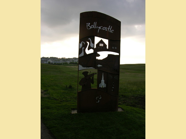 Ballycastle Town Sign